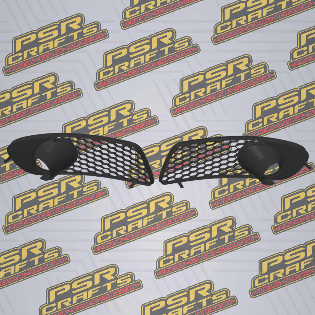 Решетки за халогените на SEAT LEON 1M CUPRA , 3Д принт, car part, auto accessory, replacement part, custom, 3D print