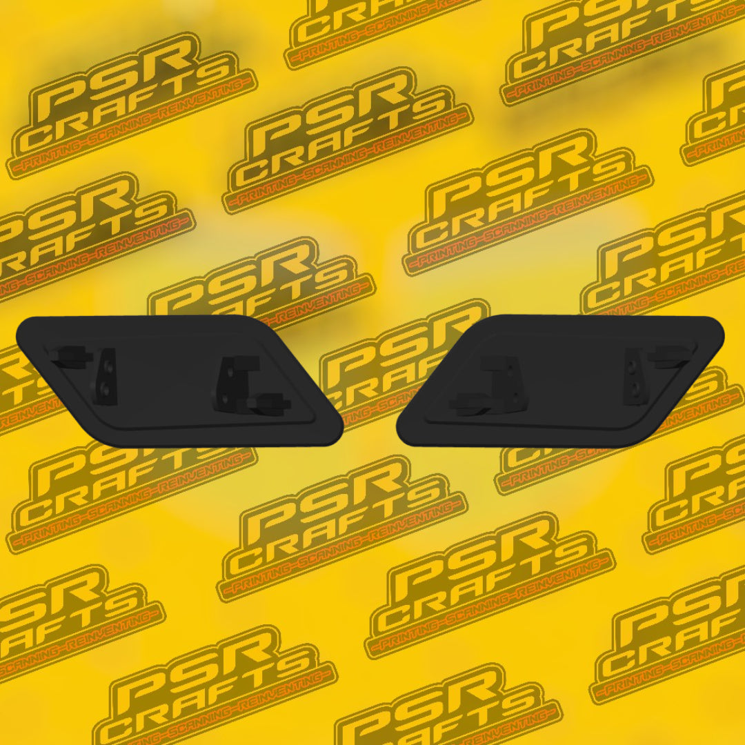 Капачки за пръскалките на фаровете на PEUGEOT 307 , 3Д принт, car part, auto accessory, replacement part, custom, 3D print