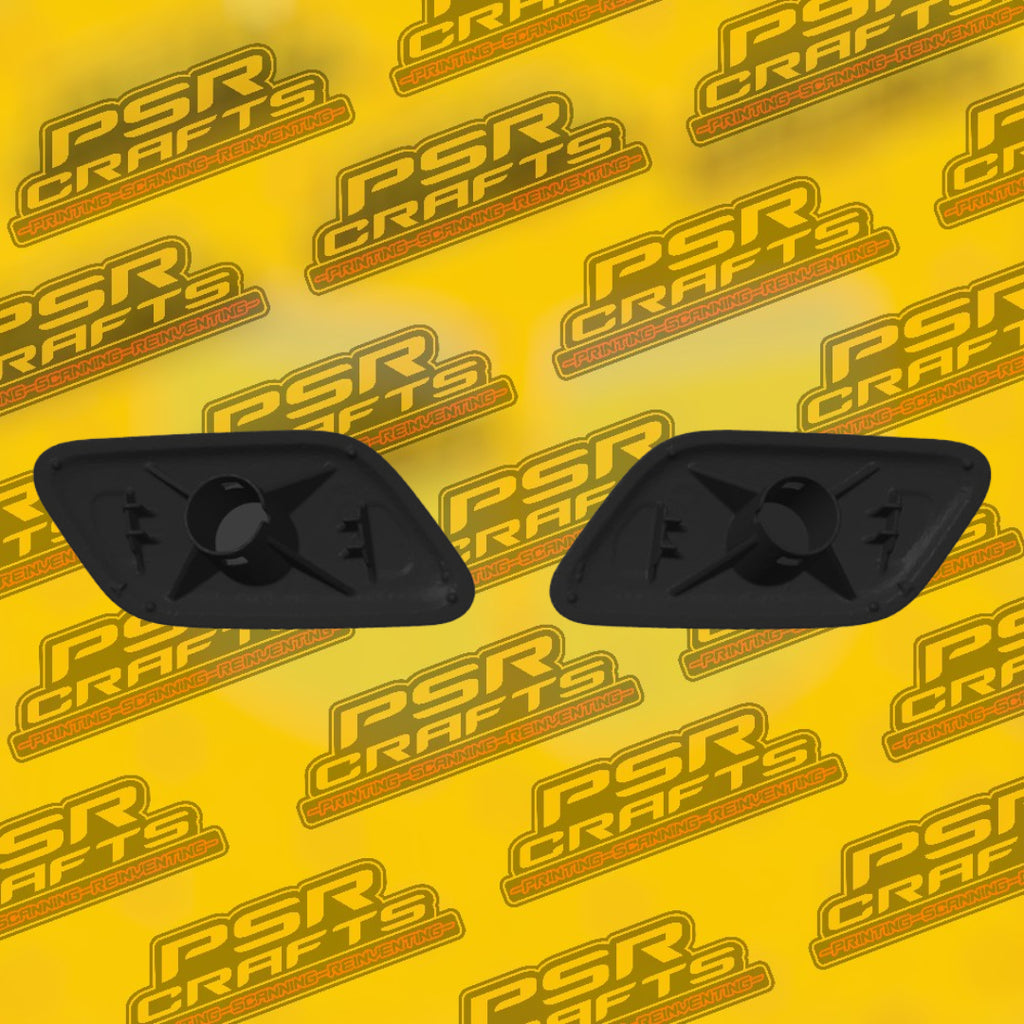 Капачки за пръскалките на фаровете на TOYOTA AVENSIS T25 2006-2009 FACELIFT , 3Д принт, car part, auto accessory, replacement part, custom, 3D print