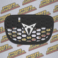 Средна решетка за SEAT LEON 1M CUPRA - БЯЛО КУПРА ЛОГО , 3Д принт, car part, auto accessory, replacement part, custom, 3D print