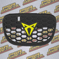 Средна решетка за SEAT LEON 1M CUPRA - ЖЪЛТО КУПРА ЛОГО , 3Д принт, car part, auto accessory, replacement part, custom, 3D print
