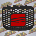 Средна решетка за SEAT LEON 1M FR - ЧЕРВЕНО СЕАТ ЛОГО , 3Д принт, car part, auto accessory, replacement part, custom, 3D print