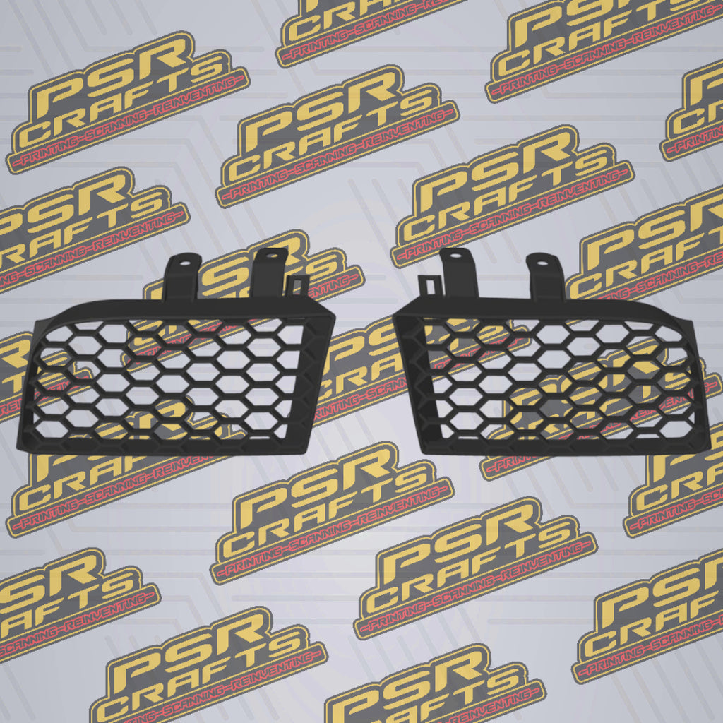 Комплект ГОРНИ СТРАНИЧНИ решетки за SEAT LEON 1M CUPRA , 3Д принт, car part, auto accessory, replacement part, custom, 3D print
