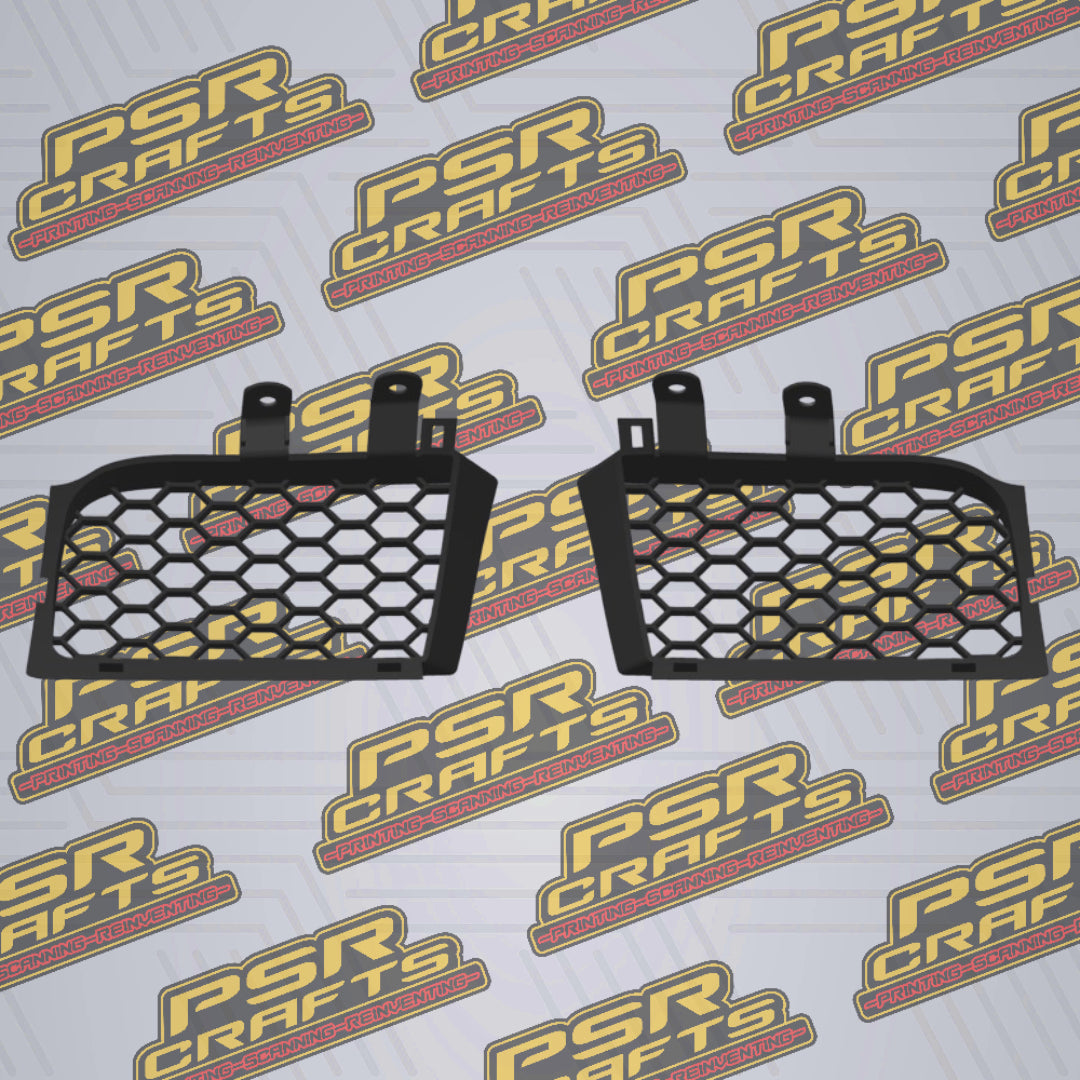 Комплект ГОРНИ СТРАНИЧНИ решетки за SEAT LEON 1M CUPRA , 3Д принт, car part, auto accessory, replacement part, custom, 3D print