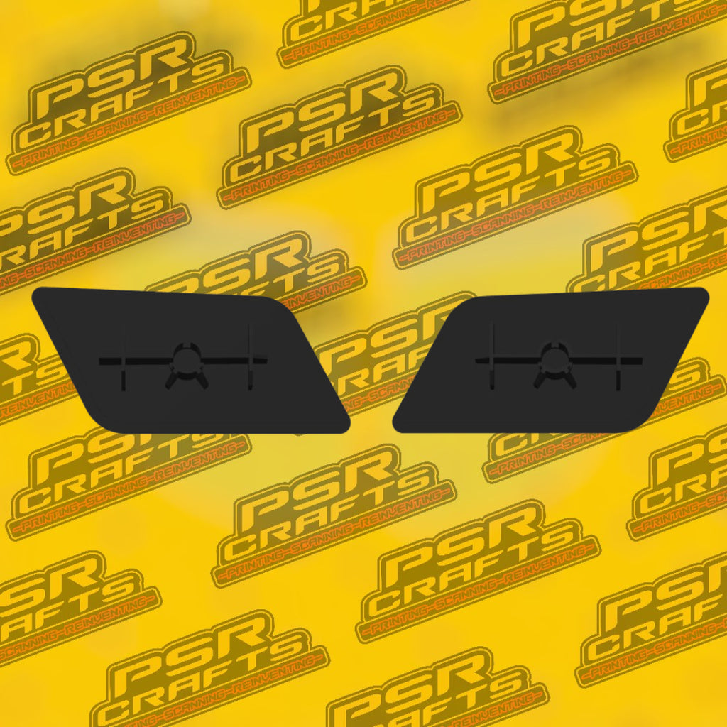 Капачки за пръскалките на фаровете на TOYOTA LAND CRUISER J100 1998-2007 , 3Д принт, car part, auto accessory, replacement part, custom, 3D print