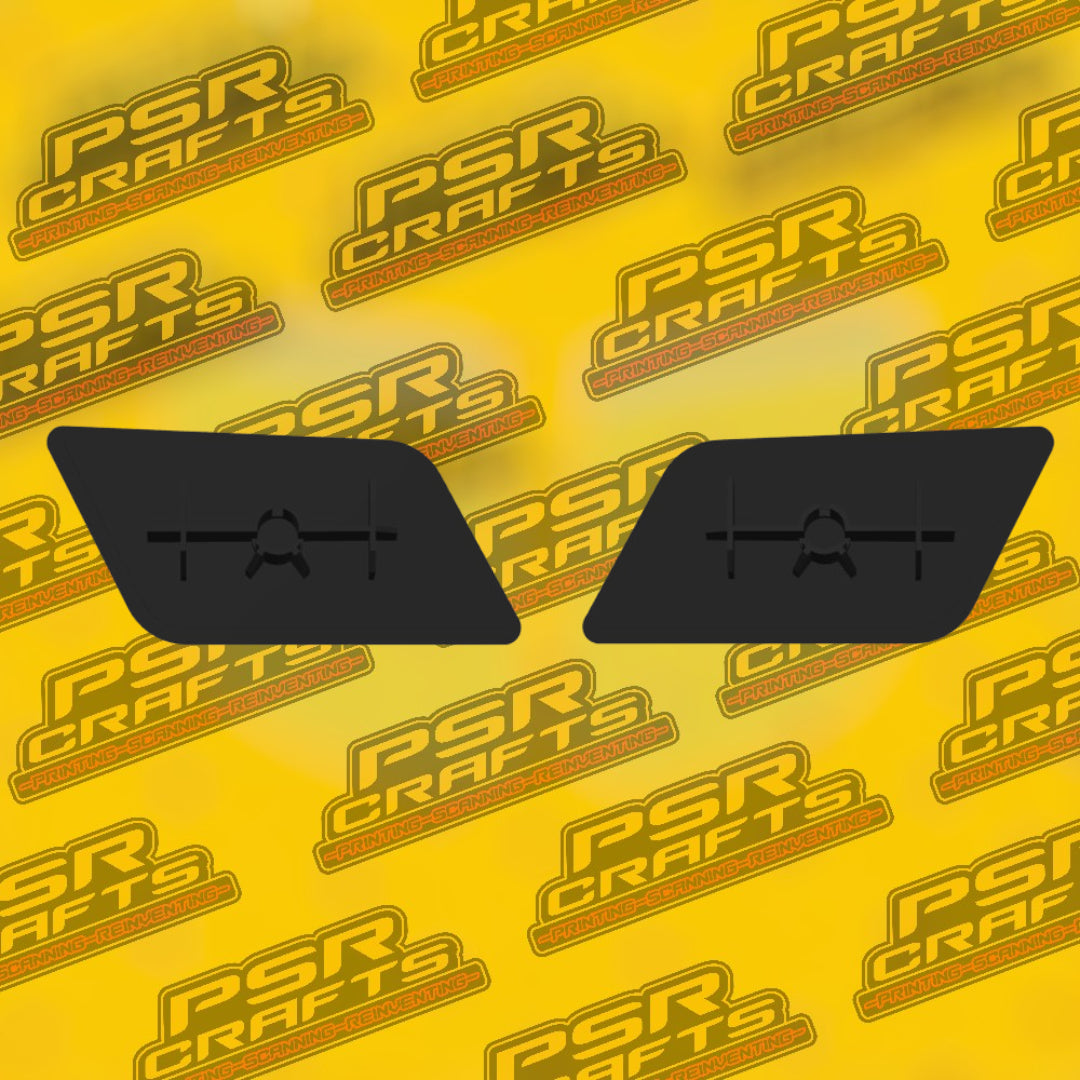 Капачки за пръскалките на фаровете на TOYOTA LAND CRUISER J100 1998-2007 , 3Д принт, car part, auto accessory, replacement part, custom, 3D print
