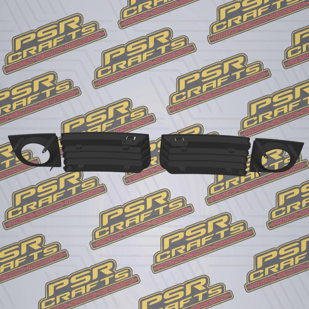 Решетки за халогените на AUDI A8 D2 , 3Д принт, car part, auto accessory, replacement part, custom, 3D print