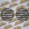 Комплект решетки на фарове за VOLKSWAGEN (VW) GOLF 2 , 3Д принт, car part, auto accessory, replacement part, custom, 3D print