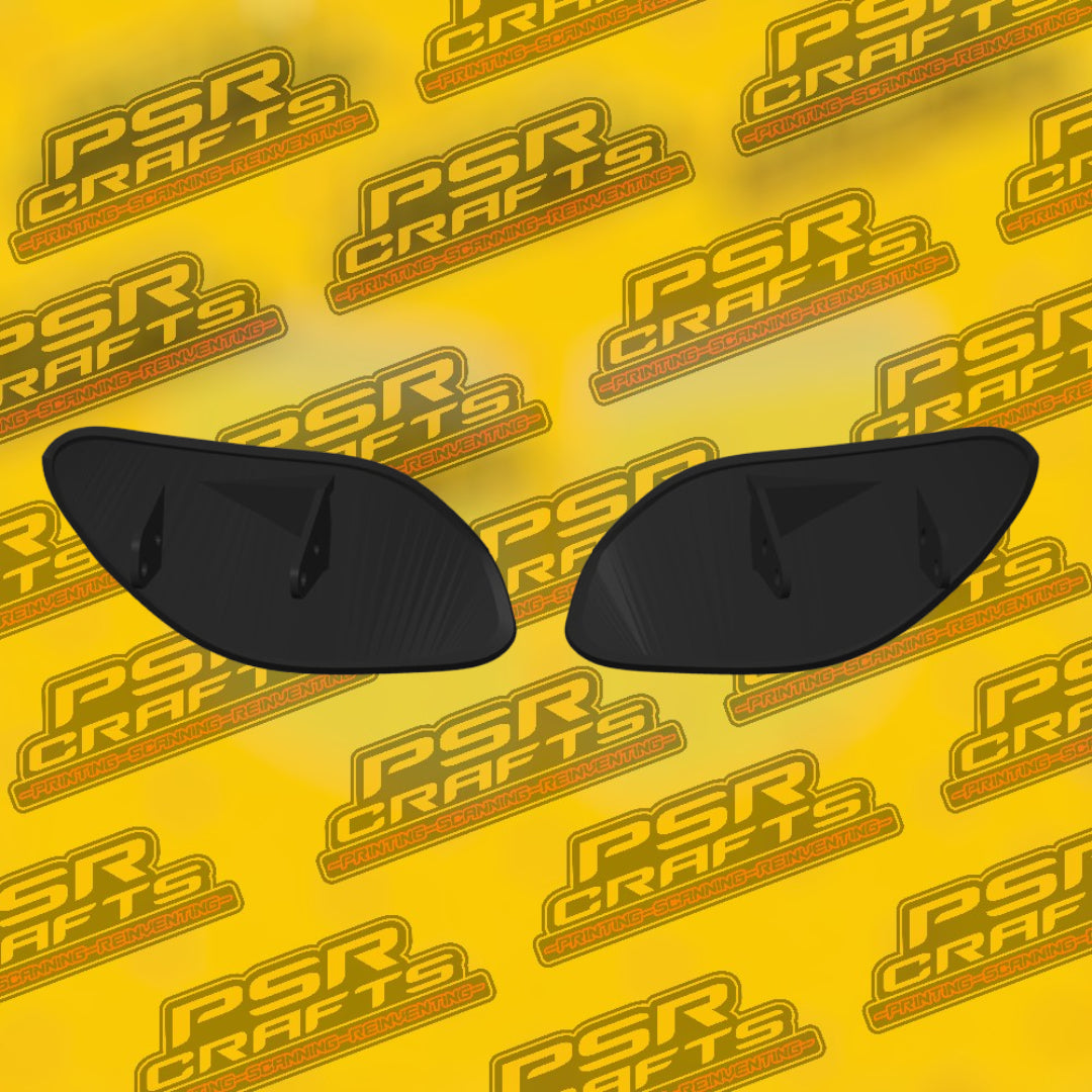 Капачки за пръскалките на фаровете на PORSCHE CAYENNE 957 2007-2010 FACELIFT , 3Д принт, car part, auto accessory, replacement part, custom, 3D print
