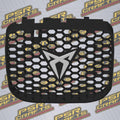 Средна решетка за SEAT LEON 1M FR - БЯЛО КУПРА ЛОГО , 3Д принт, car part, auto accessory, replacement part, custom, 3D print