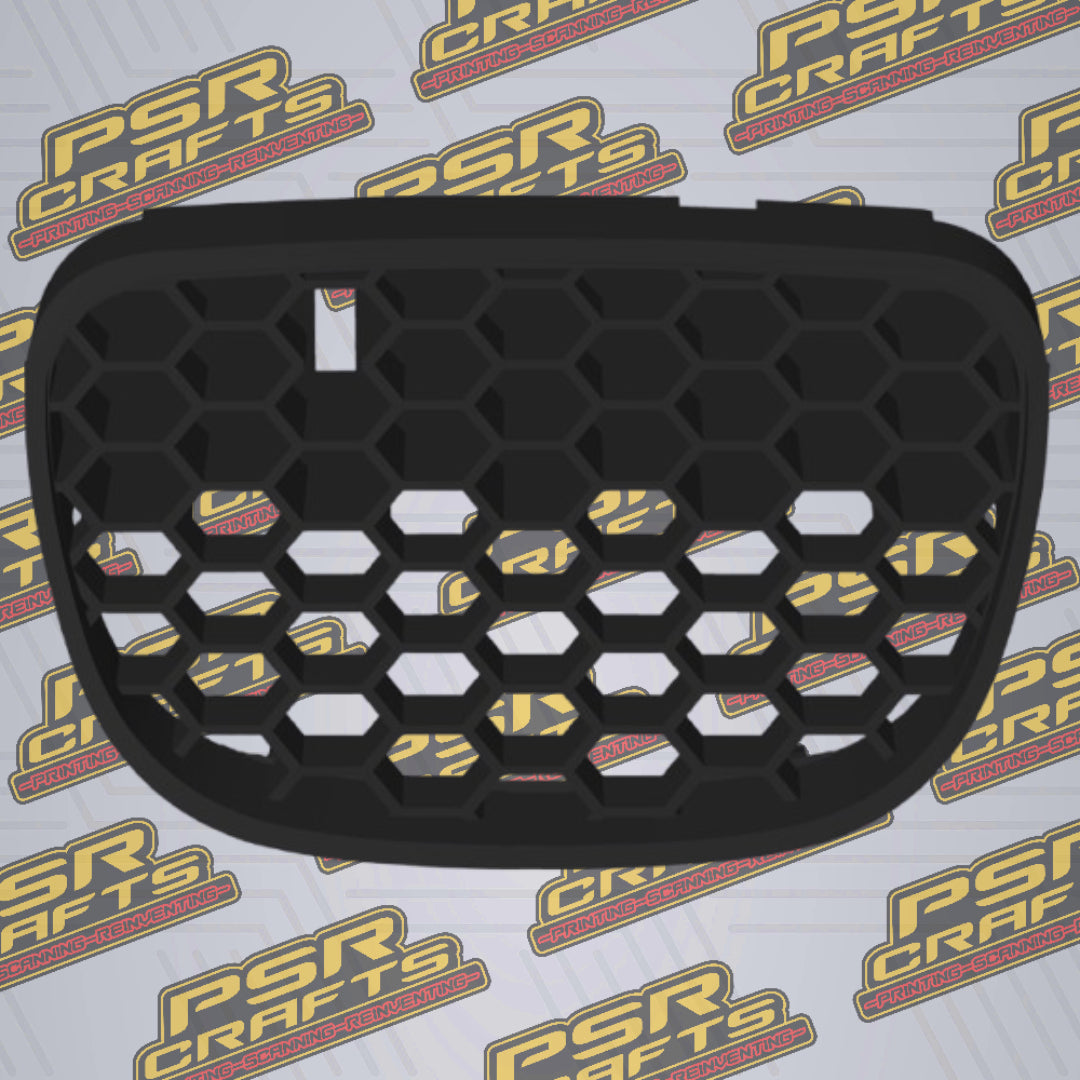 Средна решетка за SEAT LEON 1M CUPRA - БЕЗ ЛОГО , 3Д принт, car part, auto accessory, replacement part, custom, 3D print