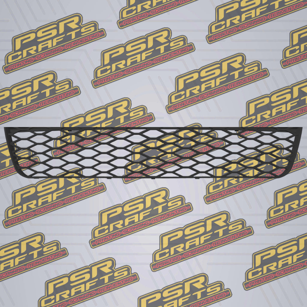 Средна ДОЛНА решетка на броня на AUDI A4 B6 S-LINE , 3Д принт, car part, auto accessory, replacement part, custom, 3D print
