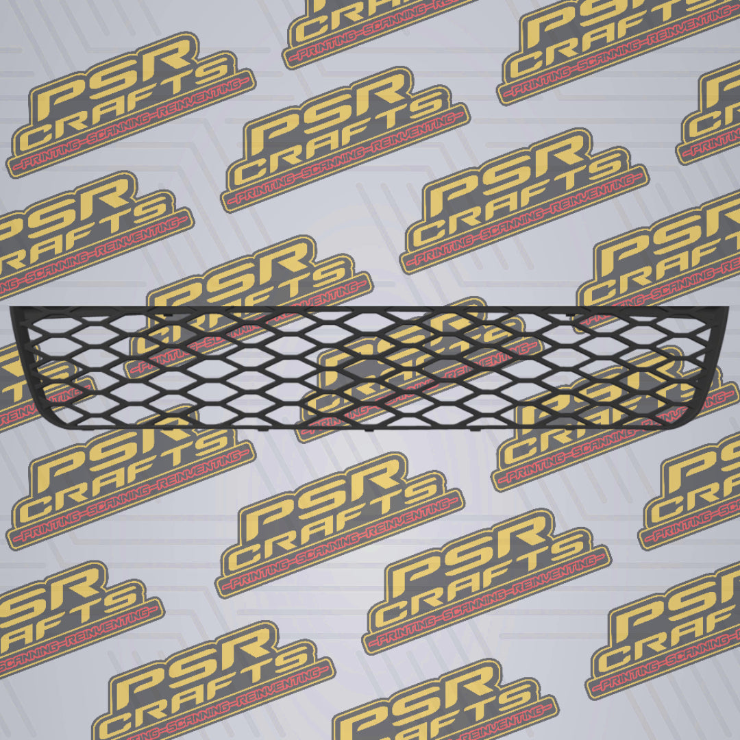 Средна ДОЛНА решетка на броня на AUDI A4 B6 S-LINE , 3Д принт, car part, auto accessory, replacement part, custom, 3D print