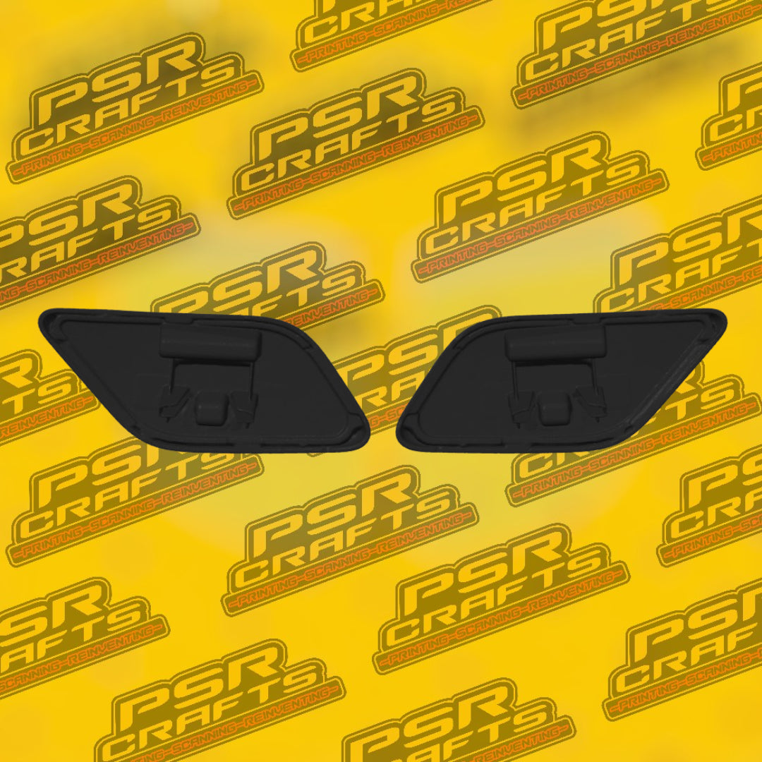 Капачки за пръскалките на фаровете на VOLKSWAGEN (VW) TIGUAN 1 2008-2011 , 3Д принт, car part, auto accessory, replacement part, custom, 3D print