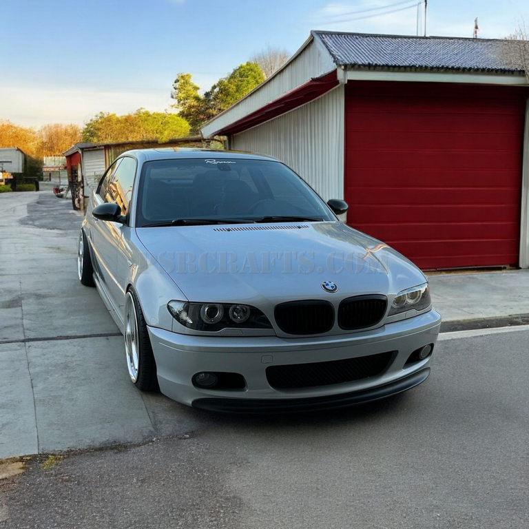 Комплект решетки до халогените на BMW E46 M-tech , 3Д принт, car part, auto accessory, replacement part, custom, 3D print