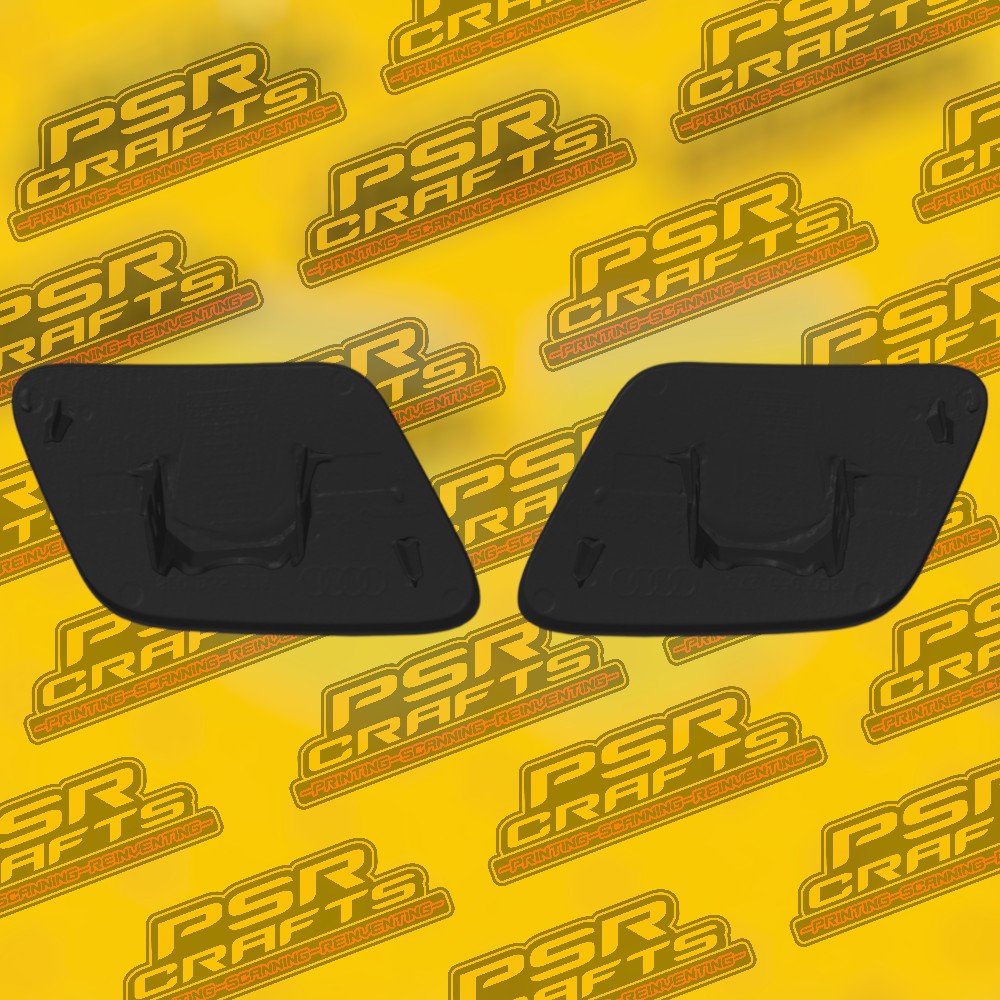 Капачки за пръскалките на фаровете на AUDI A4 B6 2000-2004 , 3Д принт, car part, auto accessory, replacement part, custom, 3D print