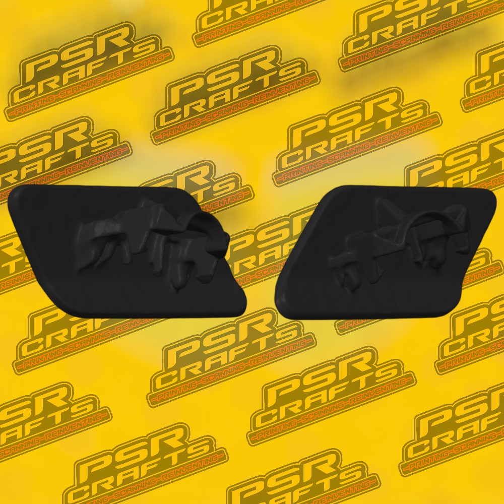 Капачки за пръскалките на фаровете на BMW X3 F25 M Sport-M Tech-M Packet 2014-2017 FACELIFT , 3Д принт, car part, auto accessory, replacement part, custom, 3D print
