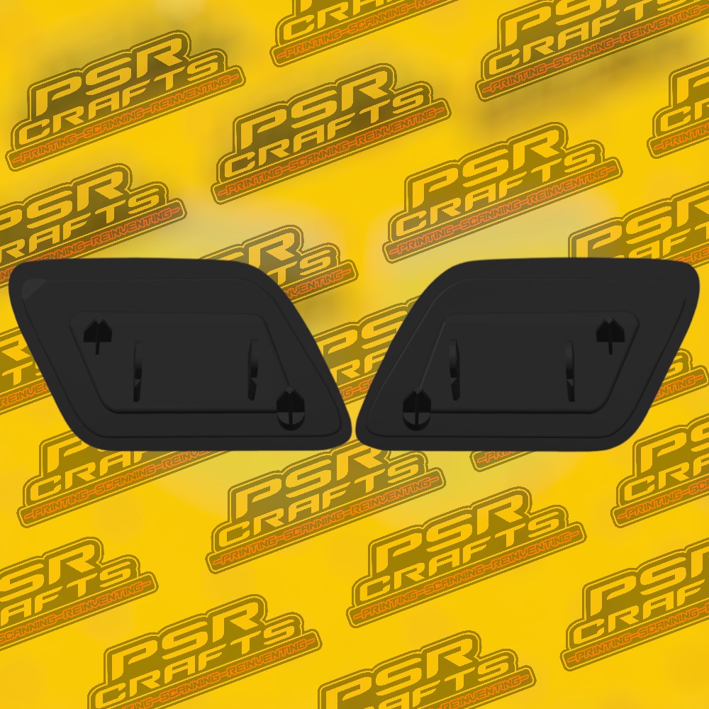 Капачки за пръскалките на фаровете на AUDI A6 C5 2001-2004 FACELIFT , 3Д принт, car part, auto accessory, replacement part, custom, 3D print