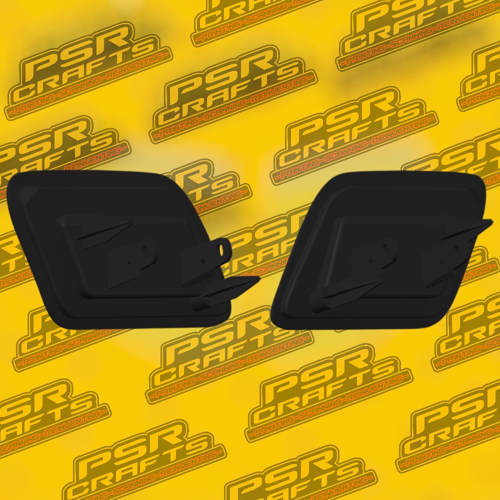 Капачки за пръскалките на фаровете на AUDI A6 C5 2001-2004 FACELIFT , 3Д принт, car part, auto accessory, replacement part, custom, 3D print