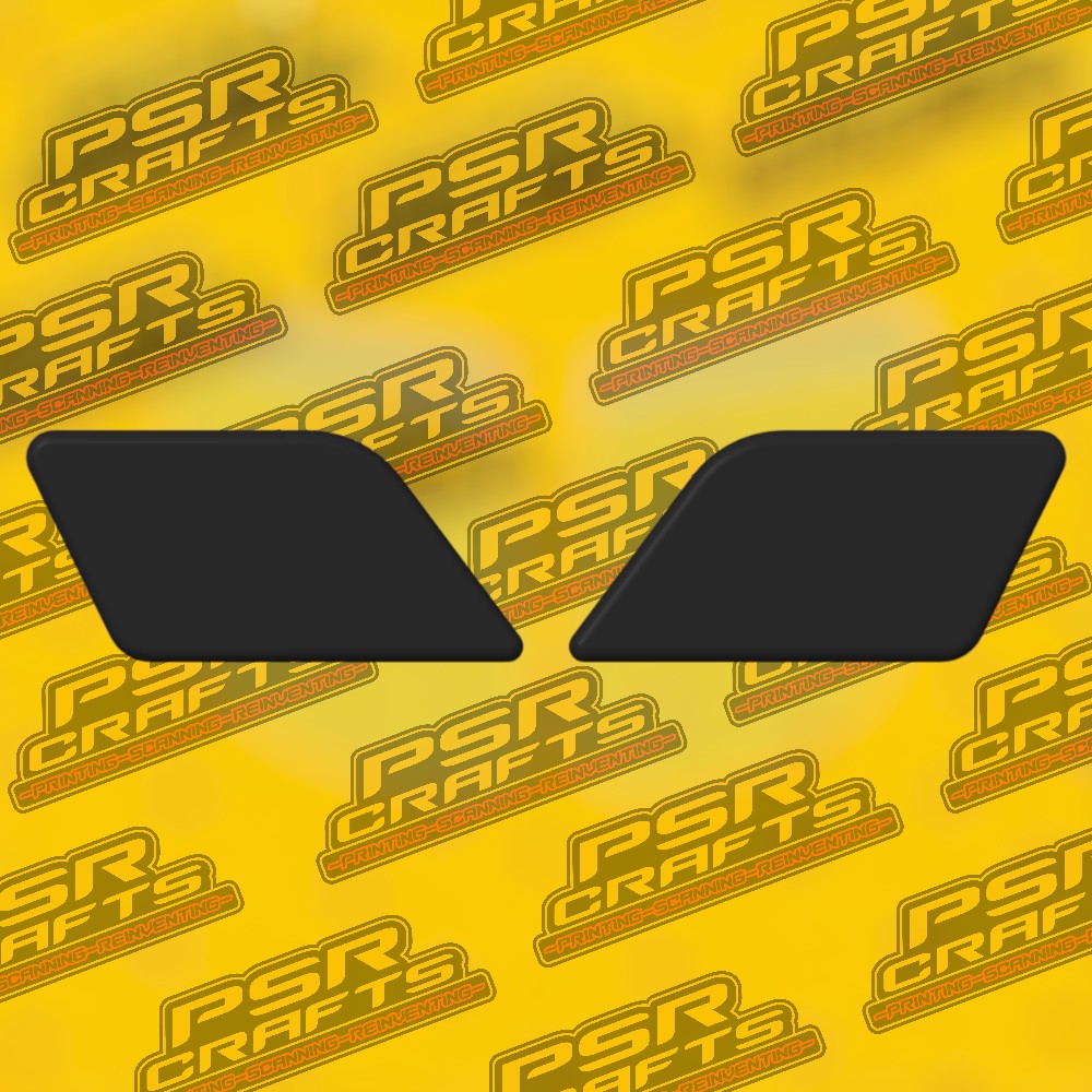 Капачки за пръскалките на фаровете на FORD FOCUS 2 RS/STCC , 3Д принт, car part, auto accessory, replacement part, custom, 3D print