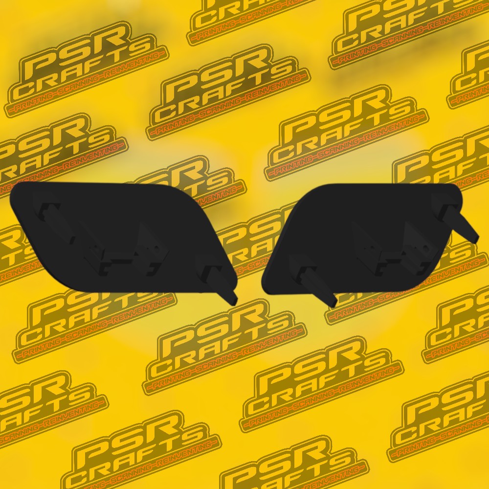 Капачки за пръскалките на фаровете на AUDI Q3 8U S-LINE 2012-2018 , 3Д принт, car part, auto accessory, replacement part, custom, 3D print