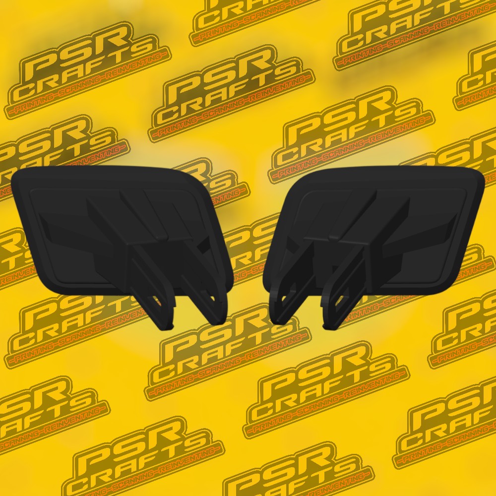 Капачки за пръскалките на фаровете на JEEP GRAND CHEROKEE WK2 2017-2020 , 3Д принт, car part, auto accessory, replacement part, custom, 3D print