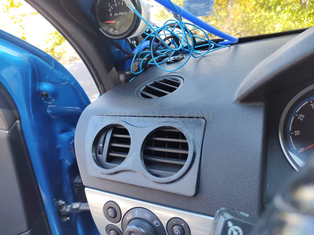 Стойка за уред на мястото на страничния въздуховод на OPEL-VAUXHALL ASTRA H , 3Д принт, car part, auto accessory, replacement part, custom, 3D print
