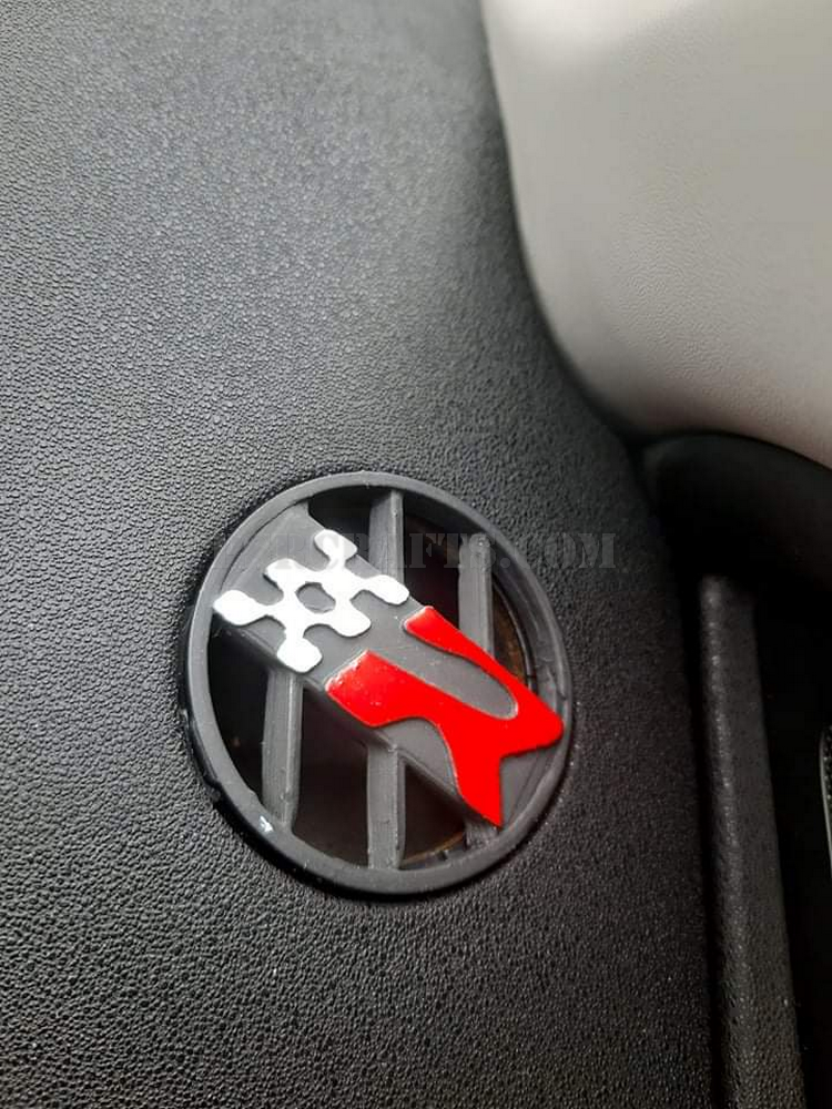Комплект уникални въздуховоди на табло за SEAT LEON 1M-TOLEDO-IBIZA с лого CUPRA , 3Д принт, car part, auto accessory, replacement part, custom, 3D print