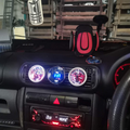 Тройна стойка за уреди на мястото на централния въздуховод на AUDI A3 8L , 3Д принт, car part, auto accessory, replacement part, custom, 3D print