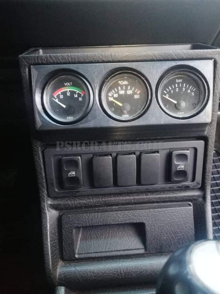 Тройна стойка за уред за VOLKSWAGEN (VW) GOLF 2 , 3Д принт, car part, auto accessory, replacement part, custom, 3D print