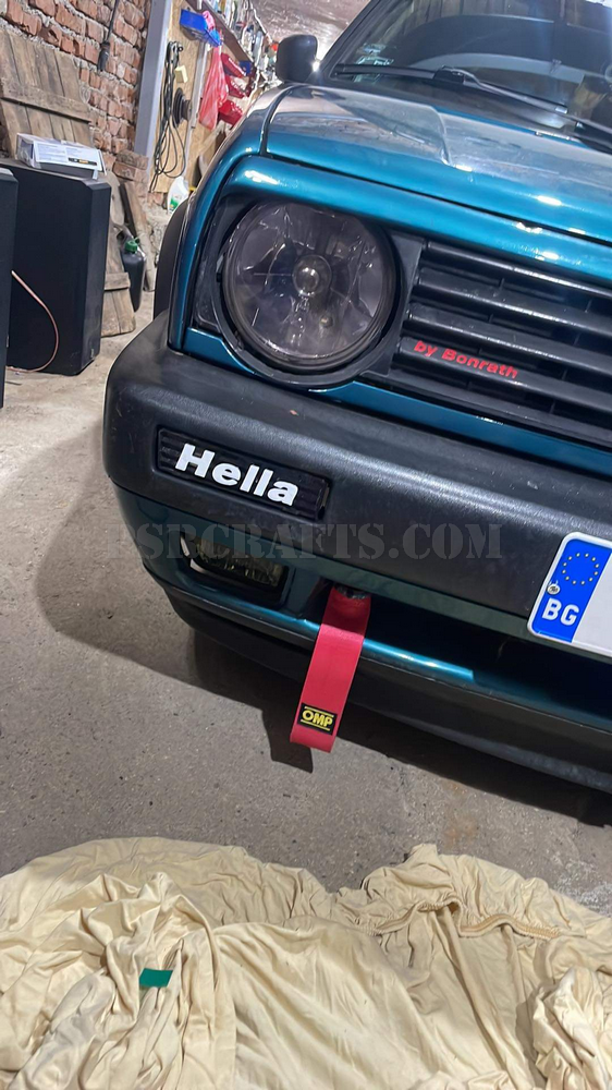 Решетки за мигач на ШИРОКА броня на VOLKSWAGEN (VW) GOLF 2 - HELLA линии , 3Д принт, car part, auto accessory, replacement part, custom, 3D print