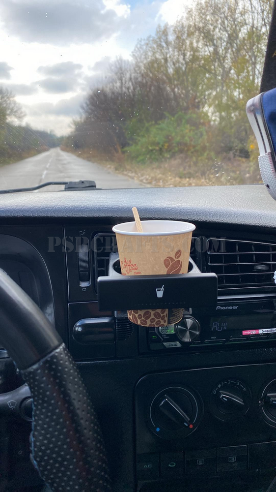 Поставка за чаша във въздуховода на VOLKSWAGEN (VW) GOLF 3 , 3Д принт, car part, auto accessory, replacement part, custom, 3D print